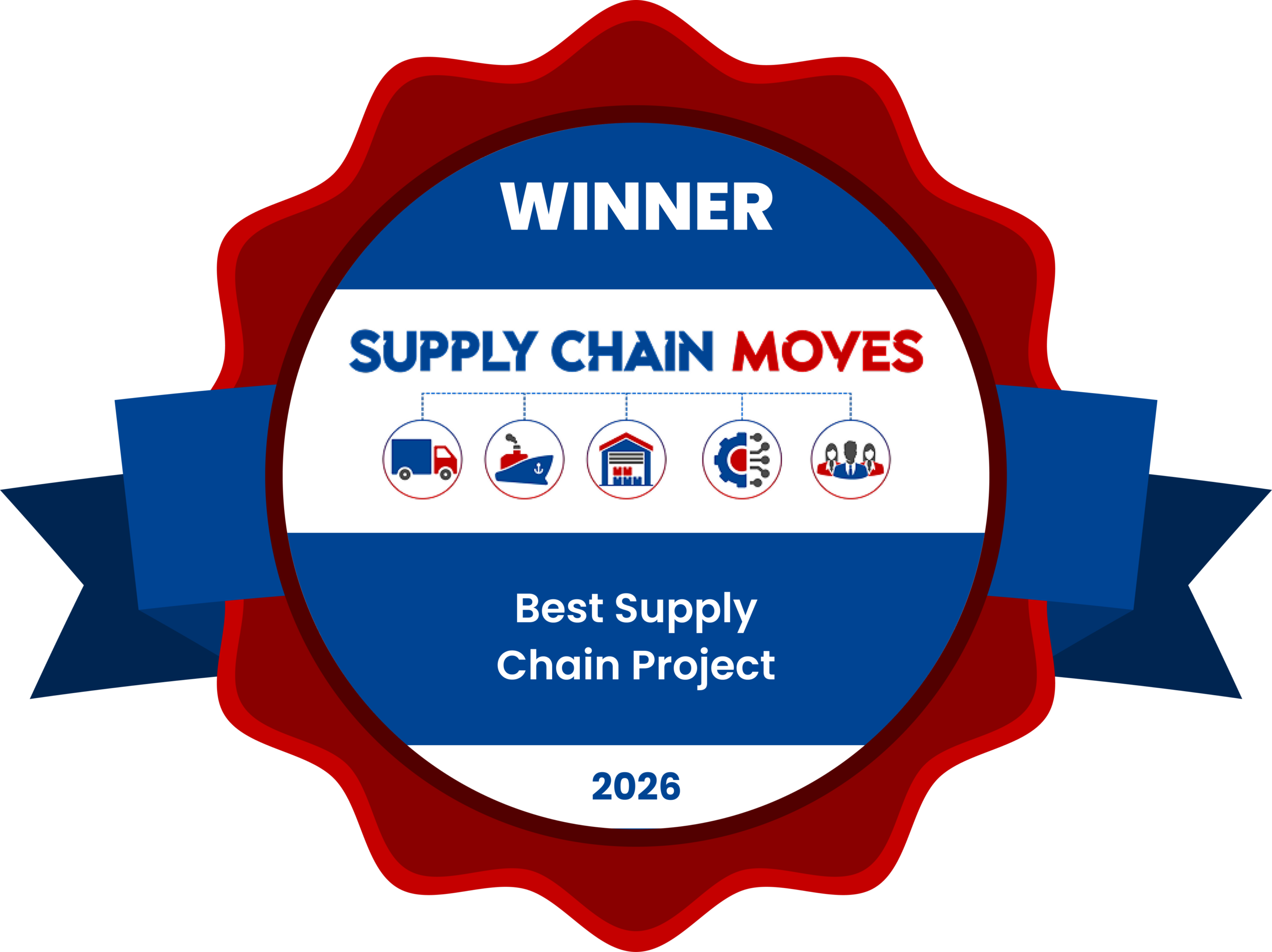 Best Supply Chain Project Badge